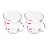 2 Pièces Doseur à Lait Transparent 15ml en As Cuisine et Boisson