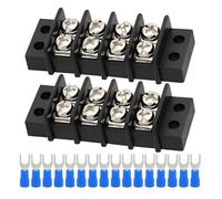 2 pièces double rangée 2-12 positions vis 12 blocs de circuits 200 V-450 V pour circuits électroniques et applications de machines connecteur à vis