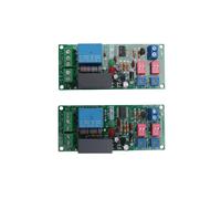 2 PièCes Double Temps RéGlable Cycle Retard Temporisation Relais RéPéTition sur OFF Interrupteur Boucle Infinie Minuterie Module AC 100V 110V 240V