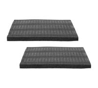 2 Pièces Doublure de Boîte à Outils en Mousse Epe Noire à Grille | Découpe Facile, Protection Amortissante, pour Outils Délicats, Usage Industriel, Rangement des Outils