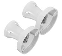 2 Pièces Douille D’ampoule E27 en Bakélite Blanche
