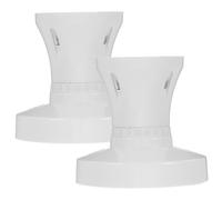 2 Pièces Douille de Lampe E27 Blanche à Vis, Remplacement de de
