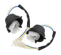2 Pièces Douille de Phare Moto à Double Griffes en Plastique