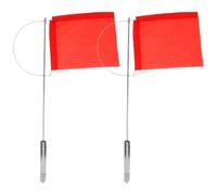 2 Pièces Drapeau de Direction du Vent pour Voilier, Acier | Réutilisable, Installation Facile, pour Mât de Bateau et Yacht, Navigation Extérieure, Indicateur Précis