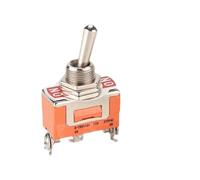 2 pièces E-TEN1121 3 broches SPDT 3 bornes ON-ON 15A 250V interrupteur à bascule E-TEN 1121 l'interrupteur d'alimentation micro interrupteur Orange