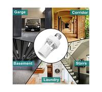 2 Pièces E27 Interrupteur De Lumière À Détecteur De Mouvement 100-240 V Support Lampe De Base Détecteur Mouvement Avec Prise D'ampoule Commutateur Intelligent Contrôle Lumière