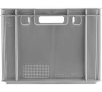 2 pièces E3 caisse à viande grise Eurobox apte au contact alimentaire - Caisses de stockage Caisses de rangement 60x40x30 Empilables, Germany