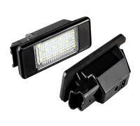 2 Pièces Éclairage De Plaque D'immatriculation LED pour Citroen C2 C3 C4 C5 C6 C8 DS3 Lampe Numéro D'immatriculation Feux Plaque D'immatriculation LED