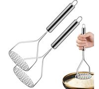 2 Pièces Ecrase Pomme De Terre, Manuel De Cuisine Presse Légumes, Ecrase Pomme De Terre Toutenun Robuste, Avec Long Manche, Pour Purée De Viande Haricot Légume Fruit