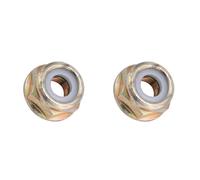 2 Pièces écrou de Lame de Filetage Universel à Gauche, M10x1,25 Remplacement D'écrou de Lame de Filetage à Gauche, Accessoires de bordure, Débroussailleuse, Tête