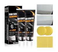 2 Pièces Efface Rayure Voiture Profonde,Car Scratch Remover, Car Scratch Repair Paste for Deep Scratches, Scratch Removal Wax for Vehicles, Scratches Car Polish for All Paint Types
