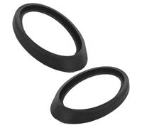 2 Pièces Embase D'antenne Automobile en Caoutchouc, Joint Noir | Bague D'étanchéité, Montage Simple et Maintien Ferme, pour Antenne de Voiture, Usage Automobile