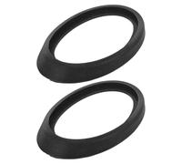 2 Pièces Embase D'antenne pour Véhicule en Caoutchouc Noir, Joint D'antenne Solide et Élégant, Protection Fiable pour Remplacement et Montage Automobile