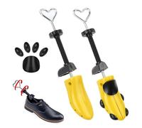 2 Pièces Embauchoirs à Chaussures, Réglable Embauchoirs, Civière de Chaussures avec Corne de Chaussure, Arbre de Chaussure EU 36-42, Élargisseur de Chaussures pour Homme, Femme