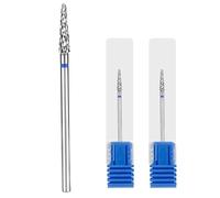 2 Pièces Embout Ponceuse Cuticules pour Ongles, 2,38mm Forets Cuticules Nettoyant Dissolvant Vernis Gel Professionnel pour Manucure et Pédicure Salon Maison