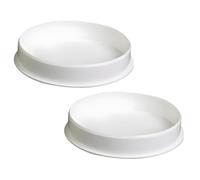 2 Pièces Embout Tuyau En PVC De 50 À 110mm For Sceller Eaux Usées Et Tuyaux | Facile à installer, adapté à un usage domestique et industriel(50mm)