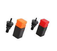 2 Pièces En Acier à Main Riveteuse écrou Pistolet Fileté Rivet Pointe Pièce De Rechange Outils à Main