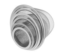 2 pièces en Acier Inoxydable Maille thé infuseur passoire théière Feuille de thé Filtre à épices Verres diamètre 5-9.5CM réutilisable for la Cuisine (Size : 6CM)