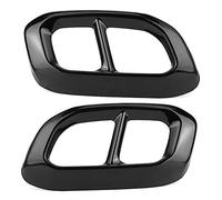 2 pièces en acier inoxydable queue de gorge 4 garniture de sortie adaptée pour GLC GLE GLS W167 X253 X167 2020 couvercle de tuyau d'échappement