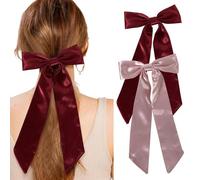 2 Pièces En Épingle À Cheveux, Épingle À Cheveux Simple Et Polyvalente, Épingle À Cheveux En Satin, Épingle À Cheveux Mignonne, Accessoires De Décoration De Coiffure.