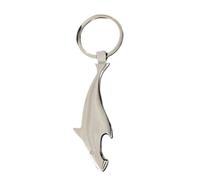 2 pièces en métal en forme de poisson porte-clés ouvre-bouteille nouveauté animal marin décapsuleur porte-clés pour agence de voyage et utilisation quotidienne porte-clés en alliage