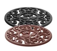 2 Pièces En Silicone Repose-Plat Panier Chauffant Pour Cuisine