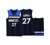 2 Pièces Ensemble Basket Enfant/Adulte 2024, Pop Maillot de Basket Enfant/Adulte, Tenue Basket Enfant/Adulte, Maillot Basket+Shorts Basket Enfant/Adulte Bleu L