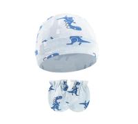 2 Pièces Ensemble Chapeau Et Gants Pour Bébé Chapeau Turban Coupe-vent Printemps Automne Bonnet Nouveau-nés Casquettes D'hôpital Avec Gants Assortis Couvre-chef Pour Bébé Et Protections Des Mains