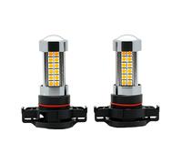 2 pièces/ensemble clignotant LED PSY24W PG20/4 12188 pour Audi A1 A3 Convertible A3 RS3 A6 S6 C7 Q5 8R lampe de signalisation de couleur ambre automatique