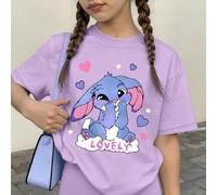 2 pièces Ensemble court ample pour filles, élément angélique mignon, shorts élastiques, tenue de mode et amusante pour le printemps/été 6Y,7Y,8Y,9Y,10Y,4Y,5Y,14Y,11Y,12Y,13Y,16Y,15YCartoonPolyester