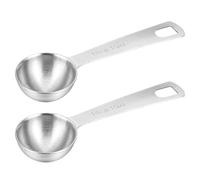 2 Pièces Ensemble de Cuillères Doseuses 15ml Cuillère Doseuse Cuillère à Epices en Acier Inoxydable Convient pour la Pâtisserie et là Cuisine à la Maison