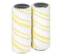 2 pièces ensemble de rouleaux for Karcher FC5 FC7 FC3 FC3D Rouleaux de remplacement du nettoyant de plancher électrique 2.055-006.0 jaune