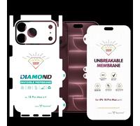 2 pièces/ensemble Film protecteur d'écran en hydrogel transparent mat HD pour iPhone 17 18 Pro Max, film de protection incassable pour l'avant et l'arrière 2x HD Back