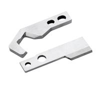 2 Pièces/Ensemble Machine À Coudre Couteau/Lame Supérieure 340406 + Couteau Inférieur 340468 Adapté Pour Pfaff 774, 776, 784 Home Surger Machine À Coudre