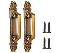 2 pièces/ensemble poignée de traction de porte d'armoire de Style européen matériel en alliage de Zinc Antique pour armoires de cuisine et de salle de bain placard