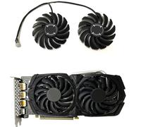 2 pièces/ensemble, ventilateur de cartes vidéo, T129215SU, for RX 580 8G paquet B, refroidisseur de GPU VGA, PLD09210S12HH, for RX580 8 go paquet A(Paquete A PLD0921)