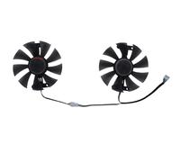 2 pièces/ensemble, ventilateur de refroidissement de carte vidéo, refroidisseur de GPU graphique, GA91S2H, for 1050Ti X Gaming, 760 2GD5 HB,750Ti