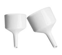 2 Pièces Entonnoir Filtrant de Laboratoire 60ml 100ml | Large Ouverture, Bec Tige, Surface Lisse, Compatible Papier Filtre, Usage en Pharmacie et Usine