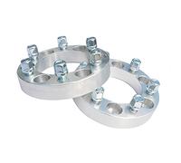2 Pièces Entretoises Roue Voiture Pour Mitsubishi Pour Pajero 6X139.7 67.1 Moyeu Cebtric Alliage D'aluminium Adaptateur Entretoise Espaceurs De Roue(2PCS 35mm Silver)