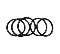 2 Pièces EPDM joints toriques 6mm x 198mm x 210mm, 6mm Fil Diamètre, 198mm ID, 210mm OD, Joint torique d'étanchéité métrique noir