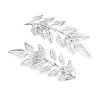 2 pièces épingles à collier feuilles feuille d ' or/argent broche collier épingle cadeaux de félicitations pour les meilleurs amis unisexe enseignant hommes boutons de manchette