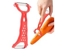2 Pieces Éplucheur De Légumes Multifonctionnel Pour La Cuisine,Slicer De Tomate À Double Tête Ergonomique,éplucheur De Fruits,Éplucheur Léger Du Ménage Avec Poignée Ergonomique Pour Pommes De Terre