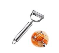 2 Pièces Éplucheur en acier inoxydable pour fruits et légumes, Coupe-Juliennes, Éplucheur Légumes et Fruits, 3en1 Éplucheur multifonction en acier inoxydable, Coupeur de Courgette