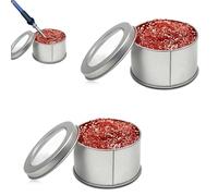 2 Pièces Éponge À Souder En Métal, Nettoyeur De Fer À Souder,Bottam Fer A Souder Pointe Nettoyage, Éponge De Nettoyage En Laiton Pour Embouts De Fer À Souder,Balle Nettoyeur Avec Metal Boite