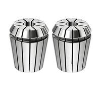 2 pièces ER32-2.5 Pince à ressort, mandrin de fraisage CNC de précision 0,08, pinces de serrage en acier au carbone pour machine à graver et outil de tour à fraiser