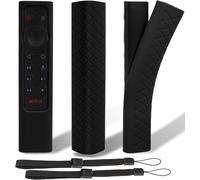 2 Pièces Étui de Protection à Distance Compatibles avec NVIDIA Shield TV Pro/4K HDR, Anti-Dérapant Antichoc Housse en Silicone pour Télécommande NVIDIA Shield TV Pro/4K HDR (Noir)