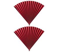 2 Pièces Éventail Pliant en Papier Chinois, Décor Vintage Antique | Fond Réutilisable, Léger et Pratique, pour Studio Maison, Créateurs et Vendeurs E-commerce