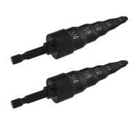 2 Pièces Expanseur Cuivre pour Tube, Acier, 1/4 à 3/4, Noir | Structure Tour, Usage Maison et Réparations Mécaniques, Stabilité Élevée, Expansion Large, pour Professionnels et Bricoleurs