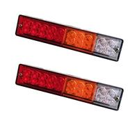 2 Pièces Feu Arrière De Chariot Élévateur À Fourche 12V 24V Lanternes De Feu Arrière De Remorque pour Camions Signal D'arrêt Et De Virage Feu De Recul