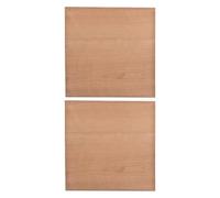2 Pièces Feuilles de Bois pour Loisirs Créatifs, Brut à Graver | Planche de Bois Bricolage, pour Pyrogravure et Modèles Diy, Surface Lisse, Teinte Beige